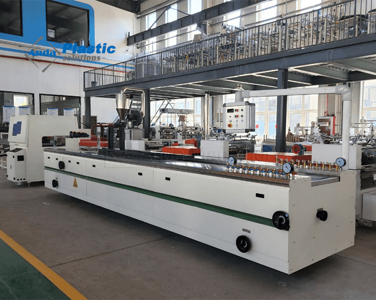 WPC Profile Decking Manufacturing Machine Production Line